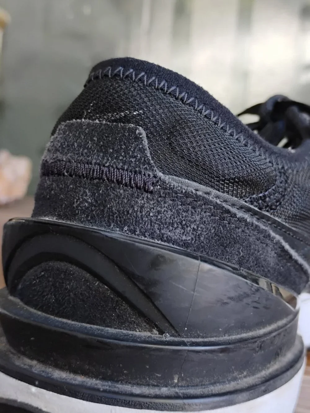 Nike Black Waffle One Women's Runners Athletic Shoes Size 6 - Picture 12 of 14